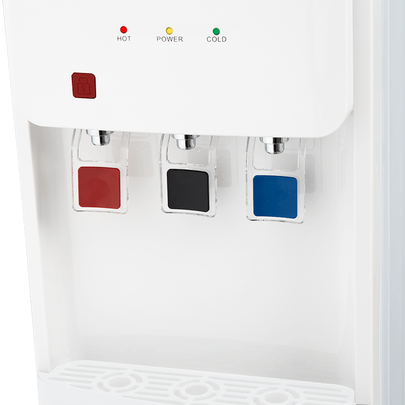 detail of YR-2506/YLR-2506/YLR-2506Y موزع مياه عمودي أبيض بارد/ساخن/درجة حرارة عادية