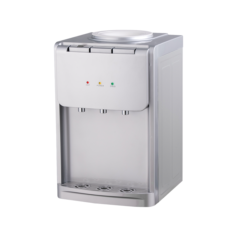 موزع مياه سطح المكتب ذو التحميل العلوي باللون الفضي YR-2505T/YLR-2505T